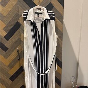 White House Black Market Elegant Cream Blouse